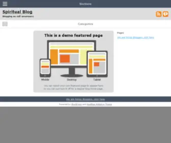 Spiritualblog.com(Spiritualblog) Screenshot
