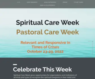 Spiritualcareweek.org(Spiritual Care Week) Screenshot