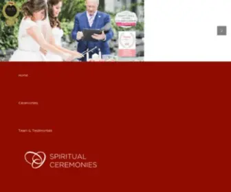 Spiritualceremonies.ie(Spiritual Ceremonies Ireland) Screenshot