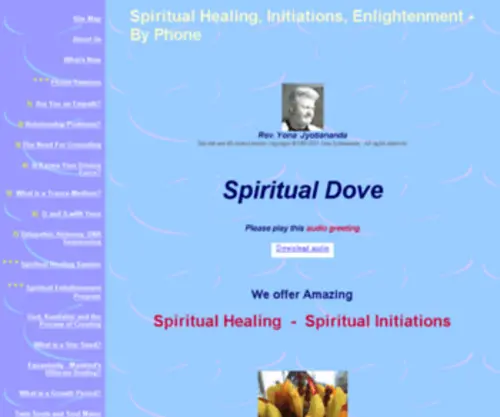 Spiritualdove.com(Spiritual) Screenshot