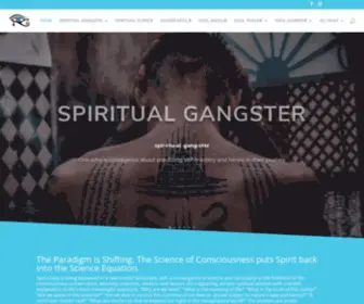 Spiritualgangster.media(Spiritual Gangster Productions) Screenshot