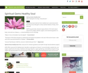 Spiritualgemshealthysoul.com(Spiritual Gems Healthy Soul) Screenshot