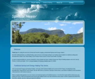 Spiritualhealer.com(Traditional Spiritual Healing and Energy Healing that works) Screenshot