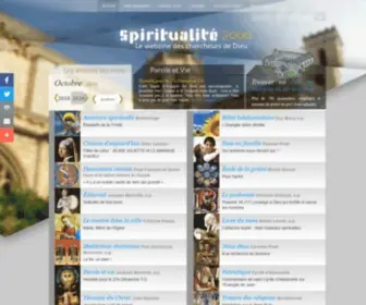Spiritualite2000.com(Spiritualité 2000) Screenshot