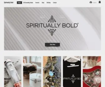 Spirituallybold.com(Spiritually Bold) Screenshot