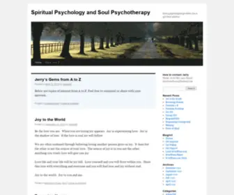 Spiritualpsychologyandsoulpsychotherapy.com(Spiritual Psychology and Soul Psychotherapy) Screenshot