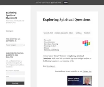 Spiritualquestions.org.uk(Bot Verification) Screenshot