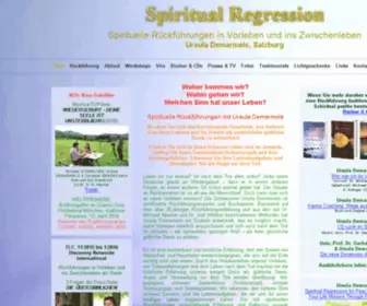 Spiritualregression.de(Ursula Demarmels Spirituelle Rückführungen) Screenshot