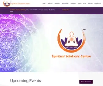 Spiritualsolutionscentre.org(Spiritual Solutions Centre) Screenshot