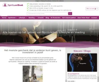 Spiritueelboek.nl(Spiritueel boek) Screenshot