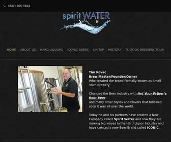 Spiritwatertj.com(Spirit water) Screenshot