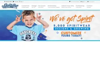 Spiritwear.com(Design Custom School Spiritwear T) Screenshot