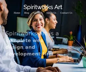 Spiritworks-ART.com Screenshot