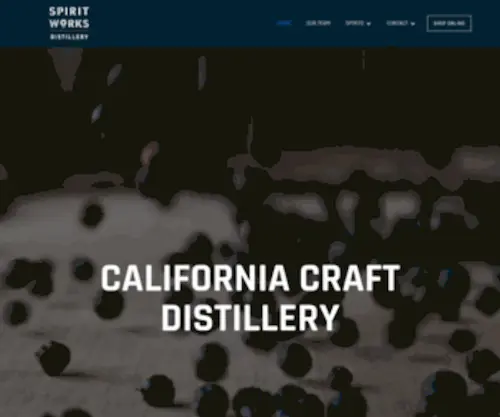 Spiritworksdistillery.com(Spirit Works) Screenshot