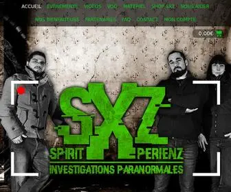 SpiritXperienz.fr(Spirit XperienZ) Screenshot