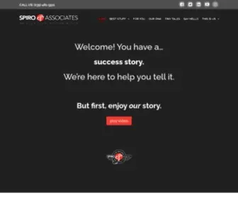 Spiroandassociates.com(Spiro & Associates) Screenshot