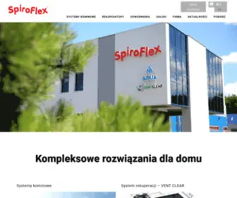 Spiroflex.pl(Spiroflex Sp) Screenshot