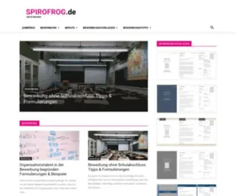 Spirofrog.de(Job, Bewerbung & Beruf) Screenshot