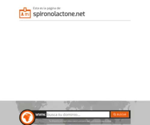 Spironolactone.net(Spironolactone) Screenshot