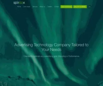 Spiroox.com(Spiroox Performance Agency) Screenshot