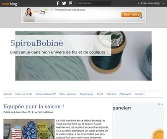 Spiroubobine.com(Spirou bobine) Screenshot