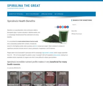 Spirulinathegreat.com(Spirulinathegreat) Screenshot