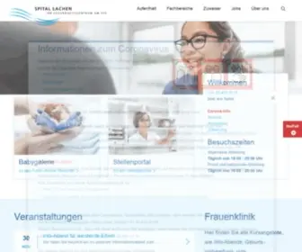 Spital-Lachen.ch(Spital Lachen AG) Screenshot