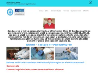 SpitalcForadea.ro(Page Redirection) Screenshot