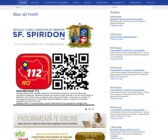 Spitalspiridon.ro(Acas) Screenshot