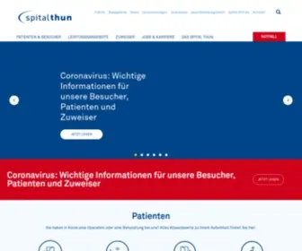 Spitalthun.ch(Über) Screenshot