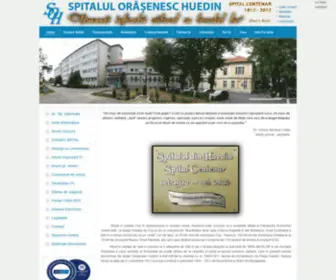 Spitalulhuedin.ro(Spitalul Orasenesc Huedin) Screenshot