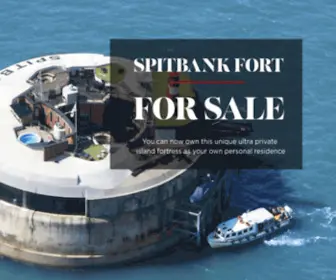 Spitbankfort.co.uk(Solent Forts) Screenshot