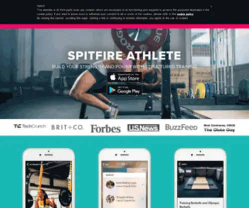 Spitfireathlete.com(Spitfire Athlete) Screenshot