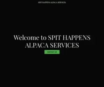 Spithappensalpacaservices.com(SPIT HAPPENS ALPACA SERVICES) Screenshot