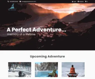 Spitiadventure.com(Spiti Adventure) Screenshot