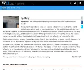 Spitting.com(Spitting) Screenshot