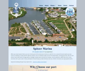 Spitzermarinas.com(Spitzer Marina) Screenshot