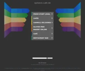 Spitzers-Cafe.de(Confiserie) Screenshot