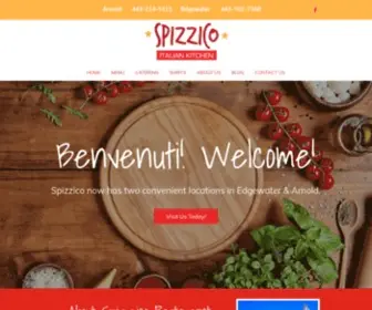 Spizzicorestaurant.com(Spizzico Italian Kitchen) Screenshot