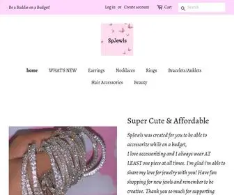 Spjewls.com(Affordable cute jewelry) Screenshot