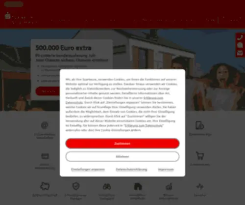 SPK-Vorpommern.de(Sparkasse Vorpommern) Screenshot