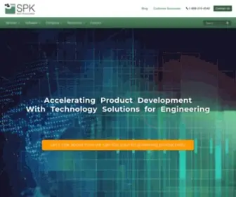 Spkaa.com(SPK and Associates) Screenshot