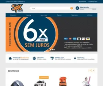 SPKbrasil.com.br(Confortáveis e modernas estas barracas vêm com uma proteção extra contra vazamentos) Screenshot