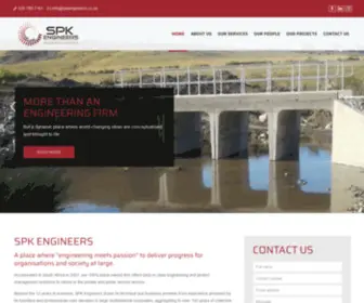 Spkengineers.co.za(Industrial Services) Screenshot