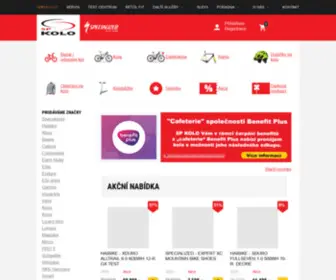 Spkolo.cz(Specializovaná prodejna s jízdními koly a doplňky pro cyklisty) Screenshot