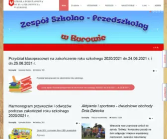 Spkurow.pl(Szkoła Podstawowa w Kurowie) Screenshot