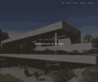 SPL-Arquitectos.com(Architecture and Engineering Office) Screenshot