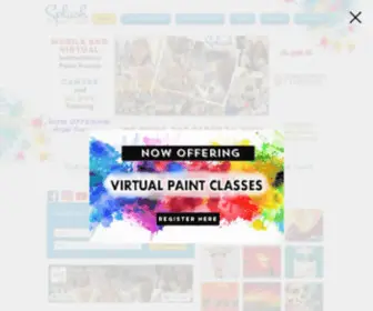 Splashartclass.com(Splash Art Class) Screenshot