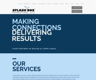 Splashbox.com(Splash Box Marketing) Screenshot