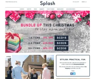 Splashclothing.com(Splash Clothing) Screenshot